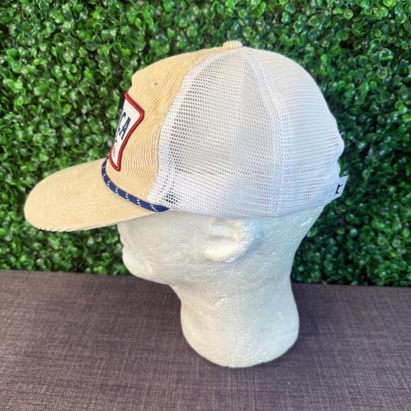 Simply Southern Adult America Here For The Beer Snapback Hat Rope Cap Corduroy - Picture 9 of 10